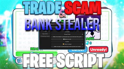 Start a Trade with them. . Pet sim x bank stealer script